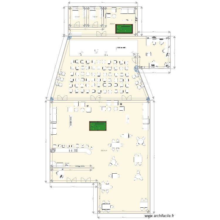 salle spectacle. Plan de 0 pièce et 0 m2