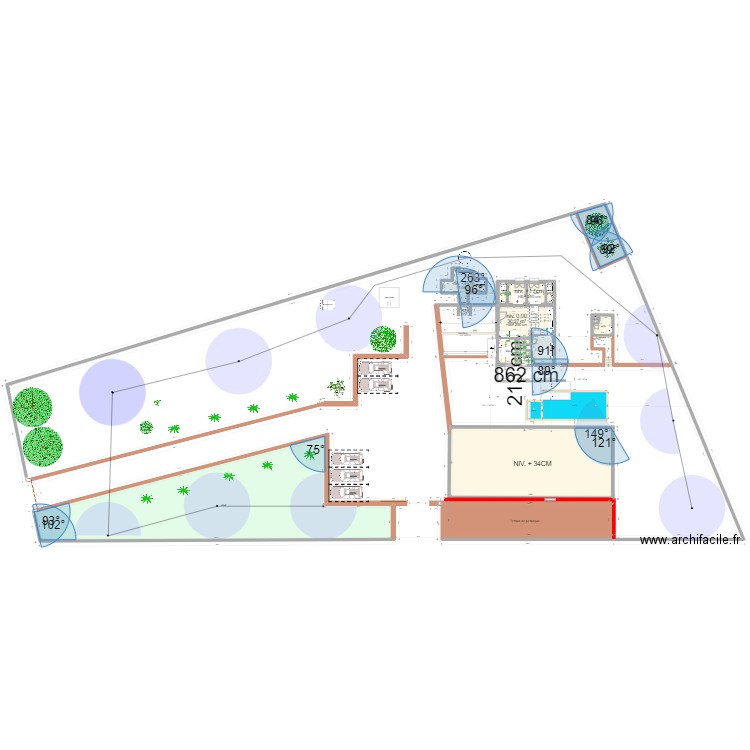 2 piazzale. Plan de 0 pièce et 0 m2