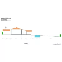 Plan de coupe piscine