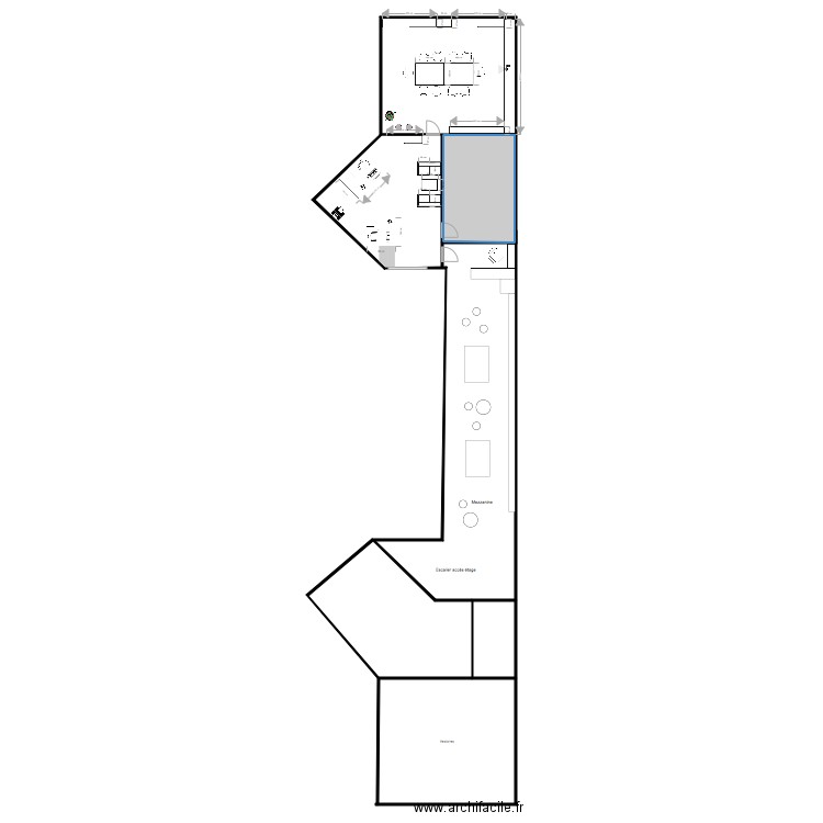 Bureaux MA Talange. Plan de 0 pièce et 0 m2