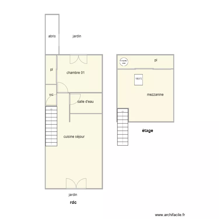 orsonneau am 1141. Plan de 