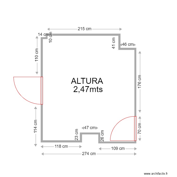 ANTONIO RODRIGUEZ COCINA. Plan de 0 pièce et 0 m2