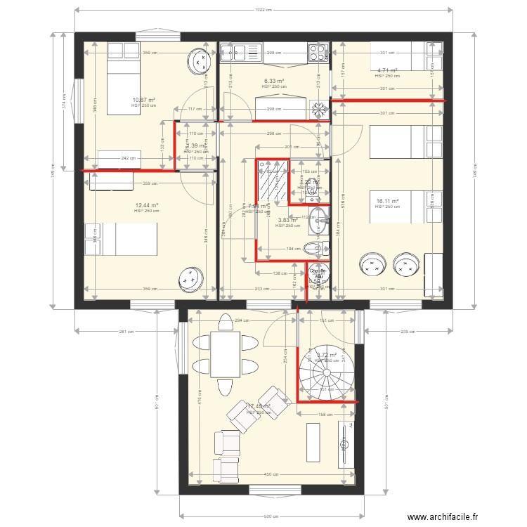 sophie12. Plan de 0 pièce et 0 m2