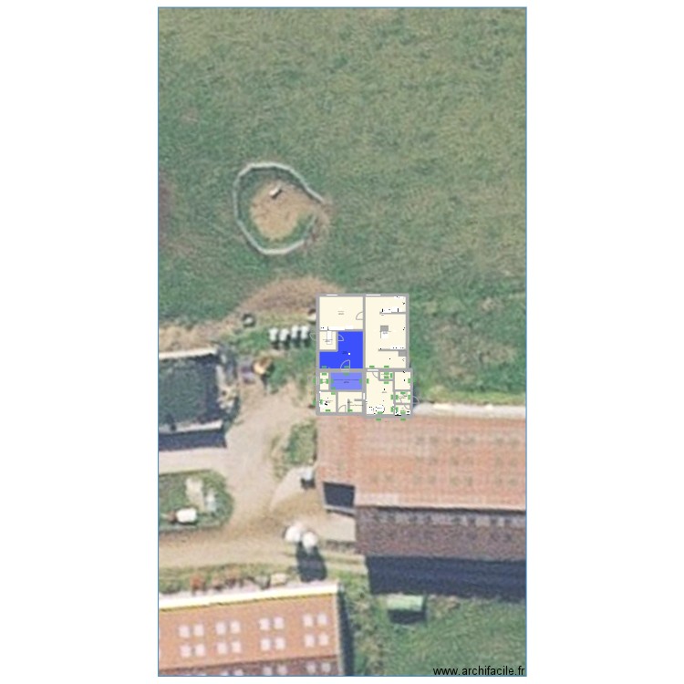 motif du bureau. Plan de 0 pièce et 0 m2