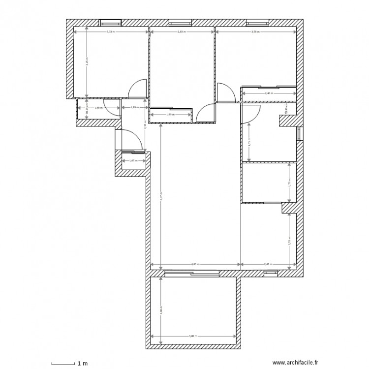 F4 Cardellu. Plan de 0 pièce et 0 m2