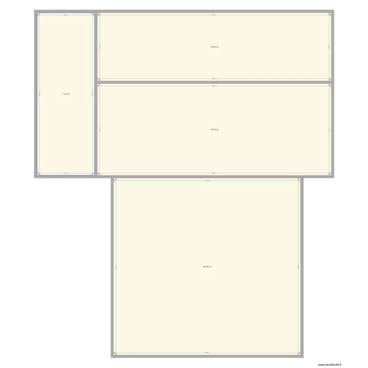 Grange. Plan de 