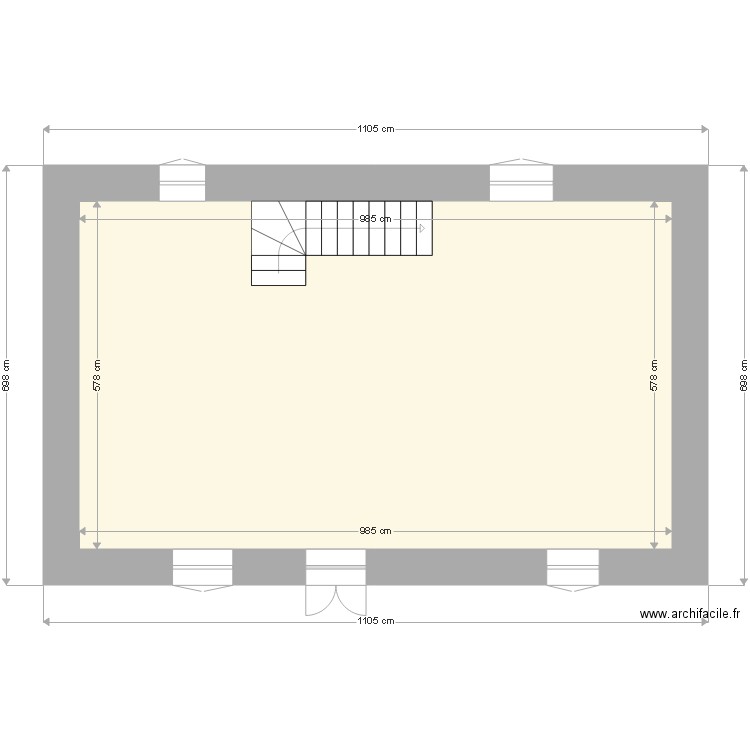 Plan étage 1 . Plan de 0 pièce et 0 m2