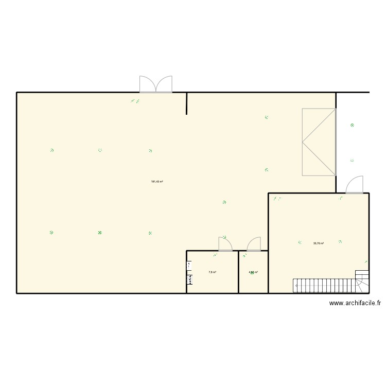 demko. Plan de 0 pièce et 0 m2