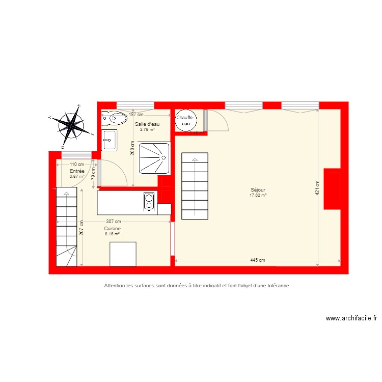 BI5108 RDC. Plan de 0 pièce et 0 m2