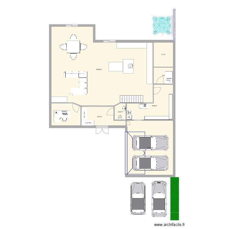 maison à moi. Plan de 0 pièce et 0 m2