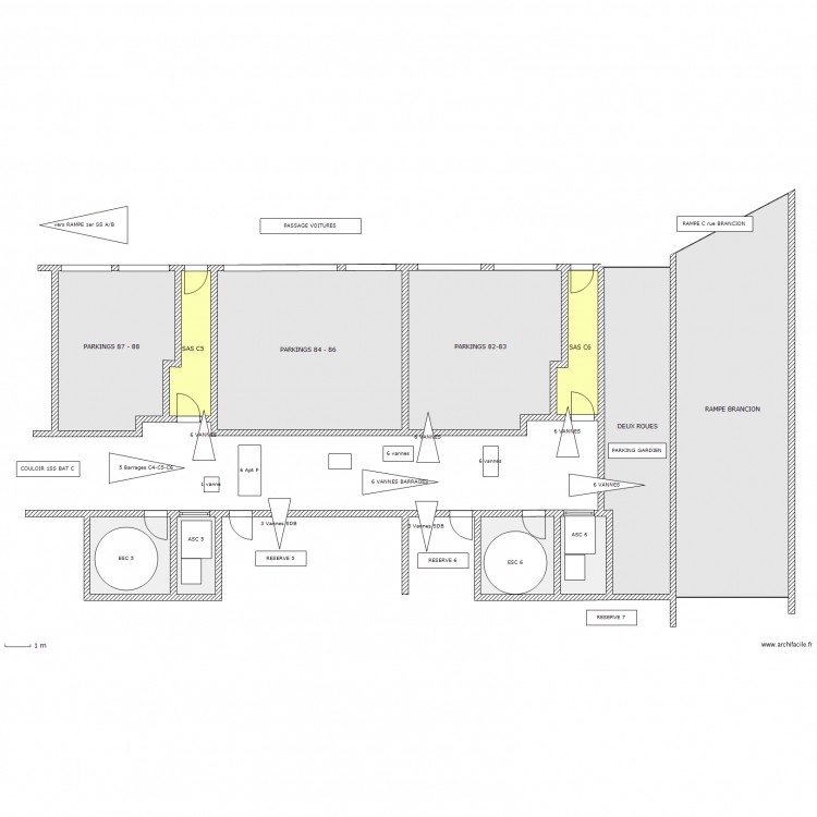 BAT C 1SS - C5-C6B. Plan de 0 pièce et 0 m2