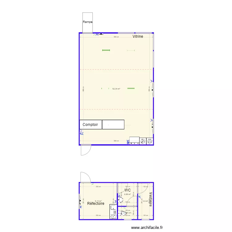 Losama sanitaire. Plan de 