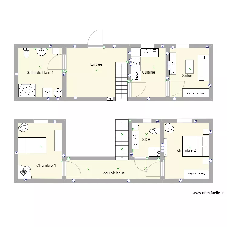 MAISON RAMBERVILLER   ELEC . Plan de 