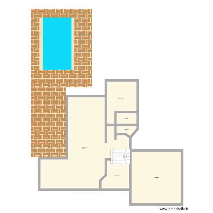 35480. Plan de 6 pièces et 123 m2