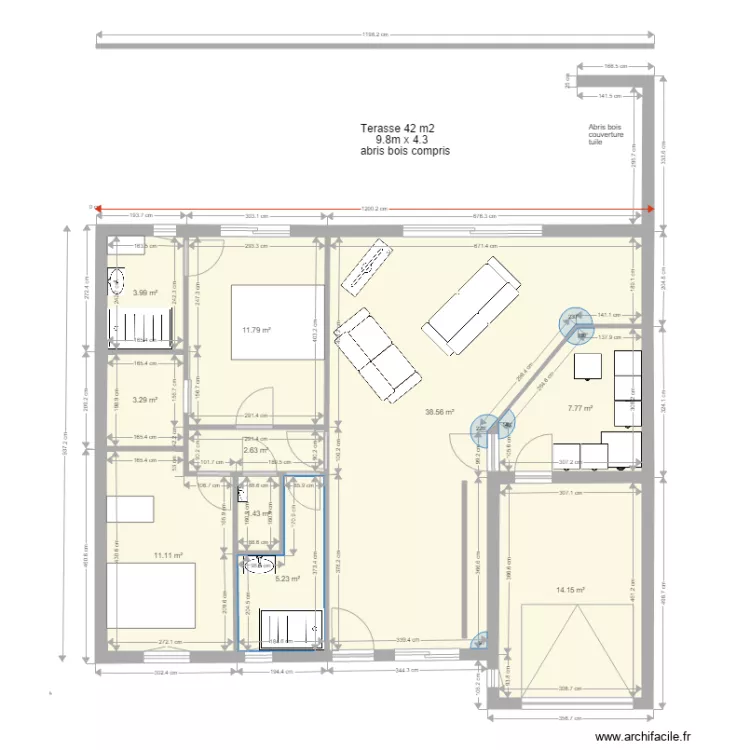 Maison Herbert Chauvigny. Plan de 