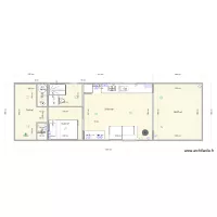 Coque + habitation avec &eacute;lectricit&eacute; plan &eacute;lectrique