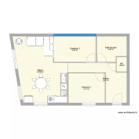 Appartement &agrave; r&eacute;nover Plan A