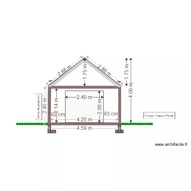 garage coupe définitif. Plan de garage coupe définitif. Plan de