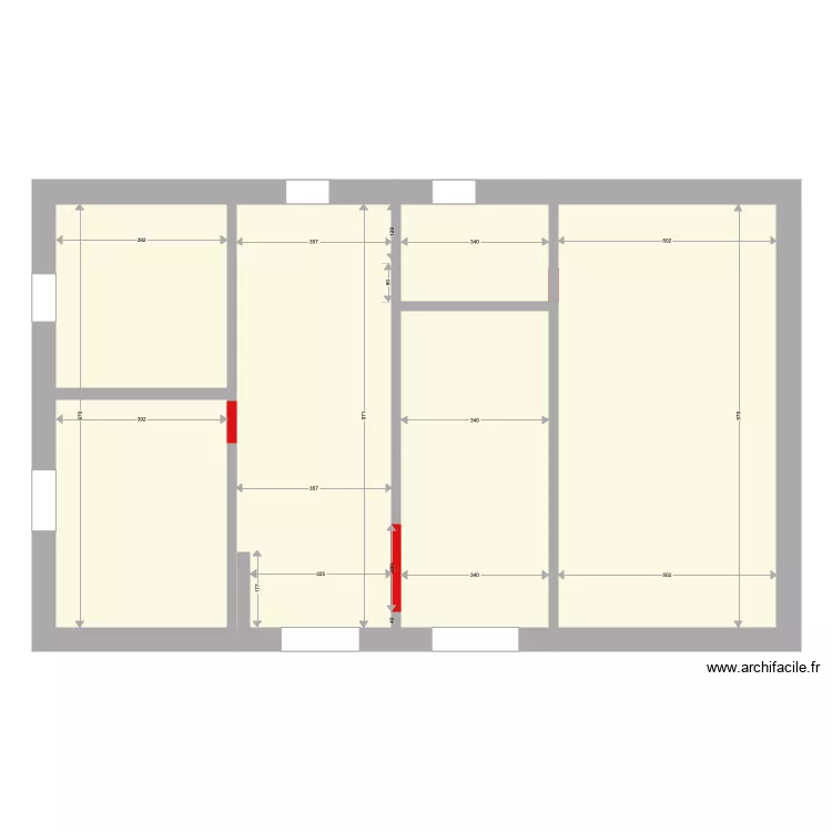 plan dalle ferme stage. Plan de 