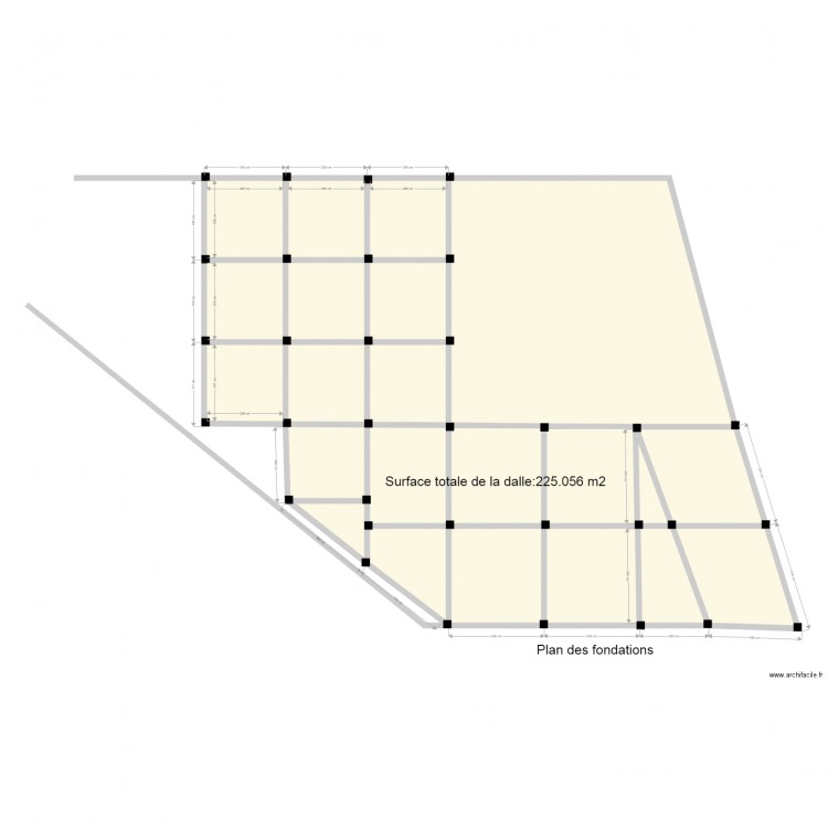 gihosha fondations. Plan de 0 pièce et 0 m2