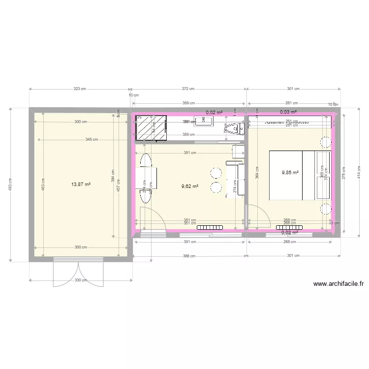 LEROUX LA BAULE MAISON JARDIN - OPTION 0. Plan de 