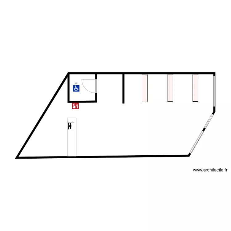 Grec les julitte. Plan de 