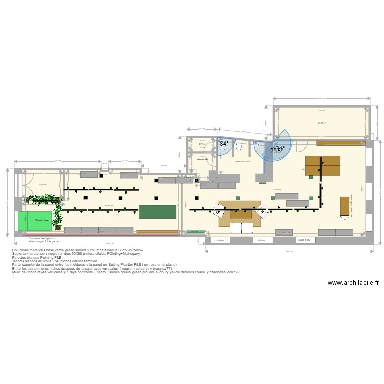 PLAN boutique SKFK BILBAO II. Plan de 0 pièce et 0 m2