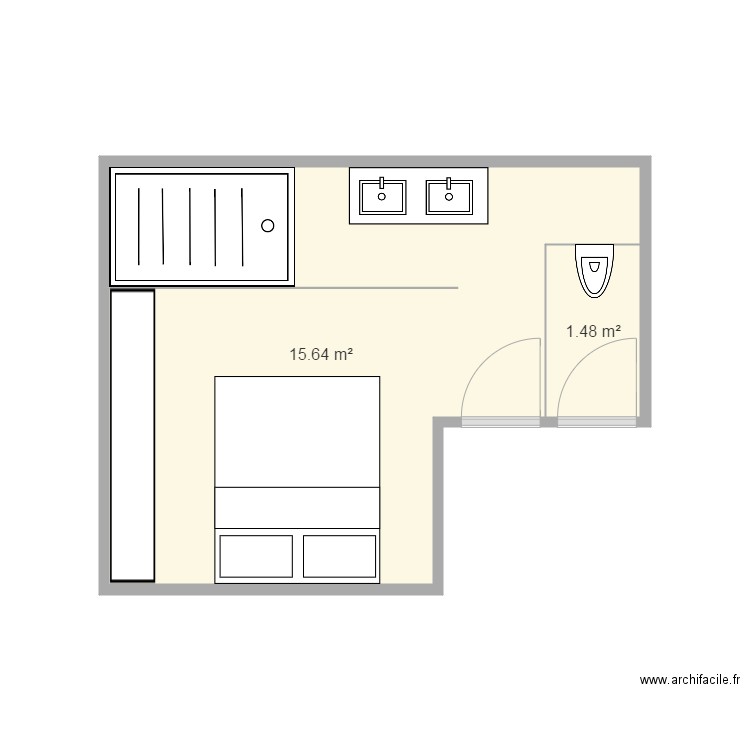 perso. Plan de 0 pièce et 0 m2