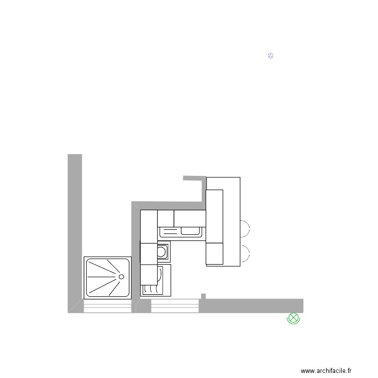 Jean Anna cuisine. Plan de 0 pièce et 0 m2