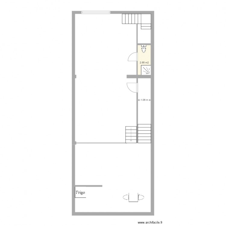 plan Serra Garage 3. Plan de 0 pièce et 0 m2