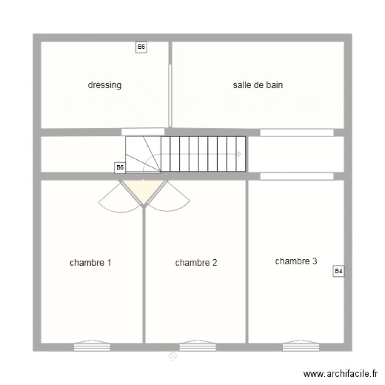 franck 1er Etage. Plan de 0 pièce et 0 m2