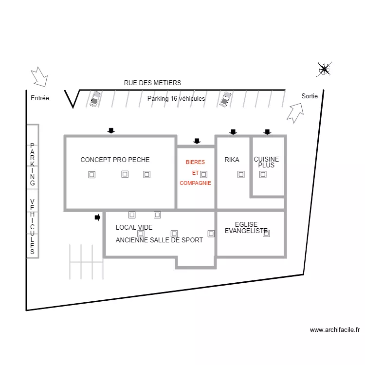 vue d en haut. Plan de 