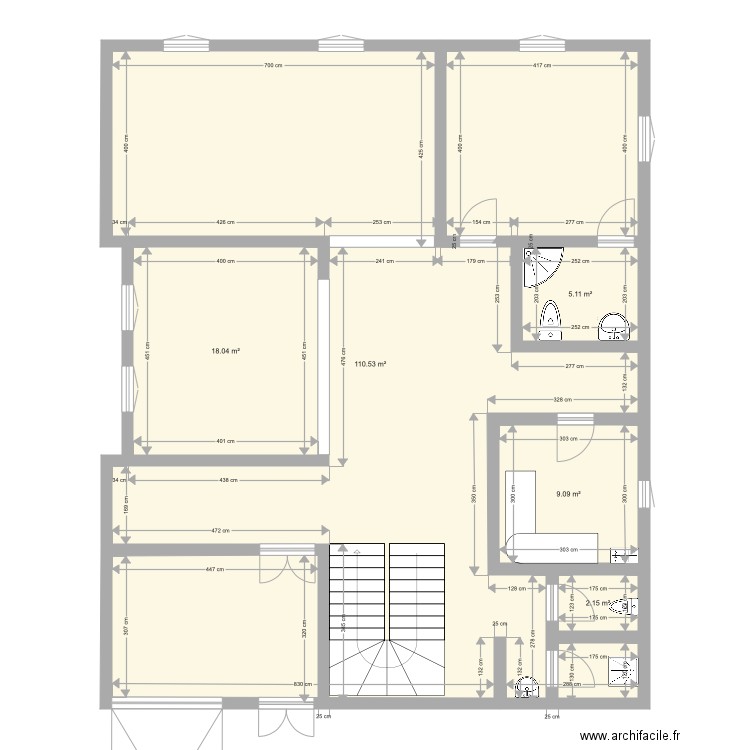 hacen. Plan de 0 pièce et 0 m2