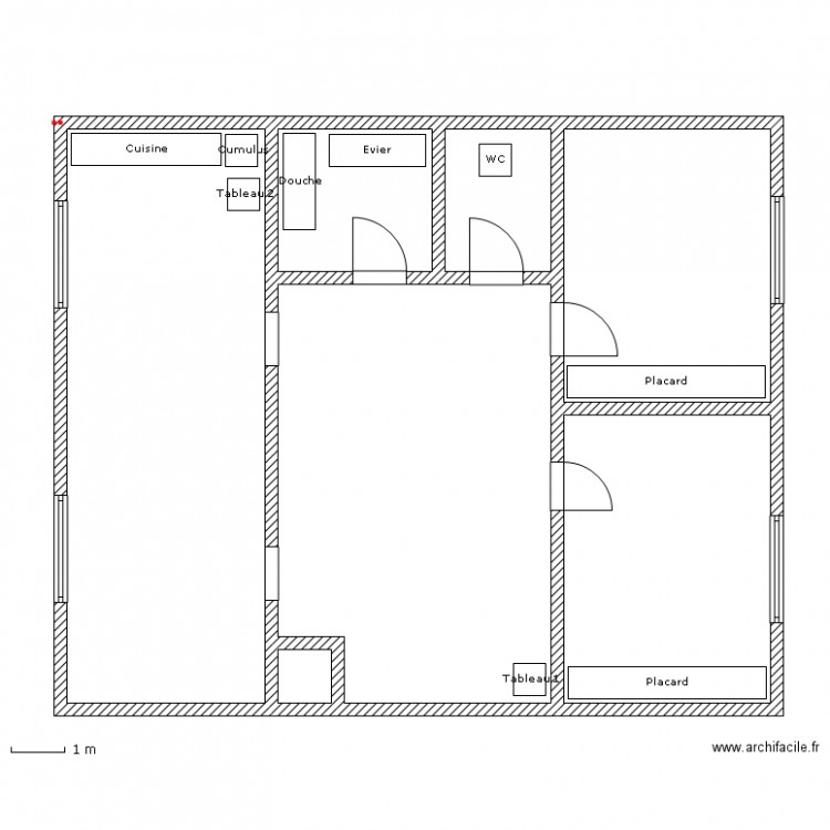 SBE_Appartement. Plan de 0 pièce et 0 m2