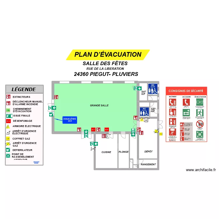 PIEGUT minage. Plan de PIEGUT minage. Plan de