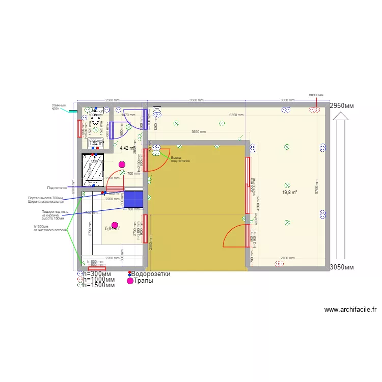 Кудиново эл. Plan de 