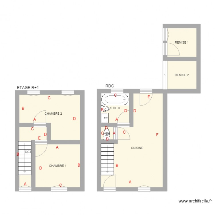 ATTUCCI. Plan de 0 pièce et 0 m2