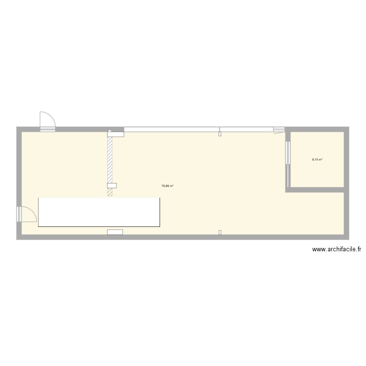 CDI. Plan de 0 pièce et 0 m2