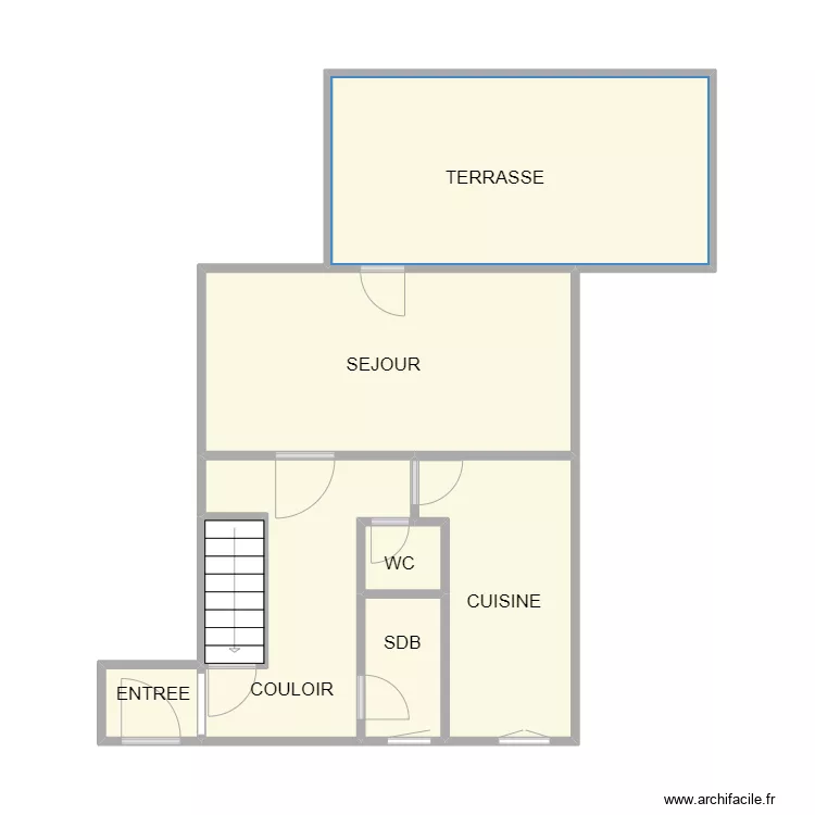 SERNHAC RDC. Plan de 