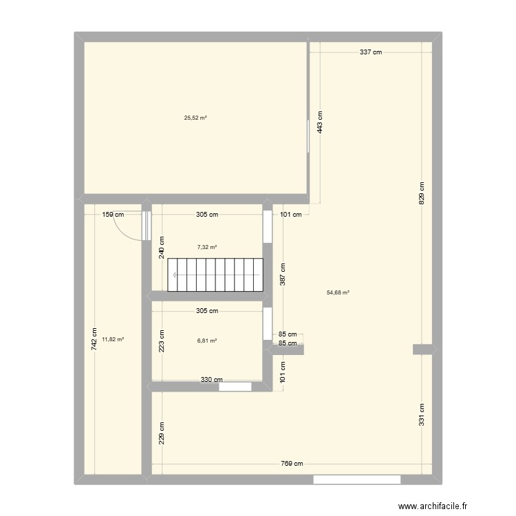 Sous sol. Plan de 0 pièce et 0 m2