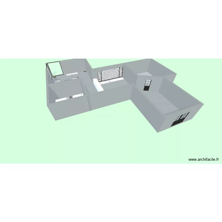 Plan 1. Plan de 3 et 158 m² Plan 1. Plan de 3 et 158 m²