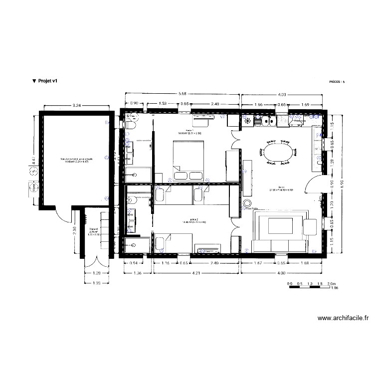 plan tournier. Plan de 0 pièce et 0 m2