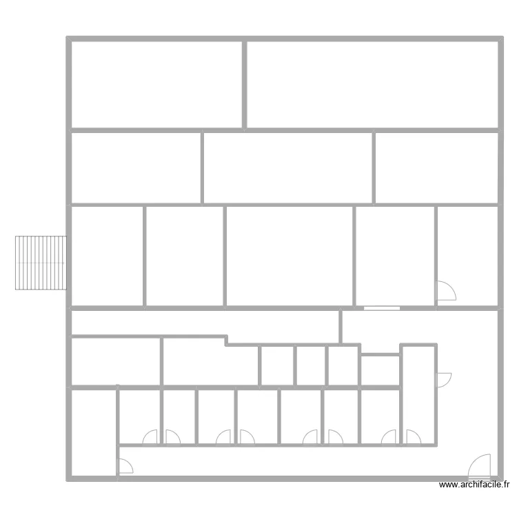 Cave CARDALINO. Plan de 