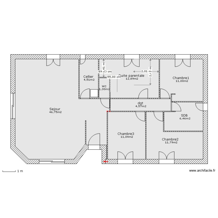 Plan. Plan de 0 pièce et 0 m2