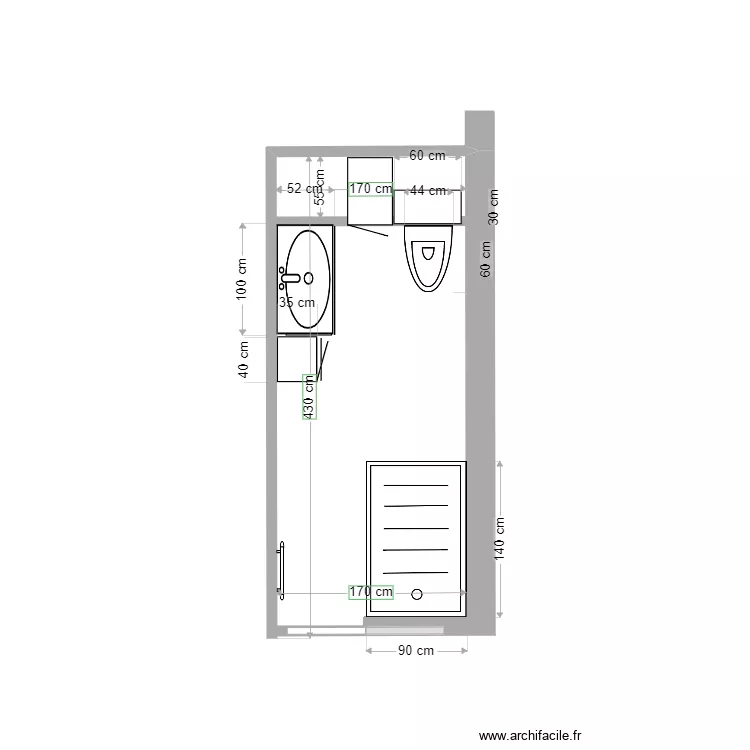 salle de bain pitone. Plan de salle de bain pitone. Plan de