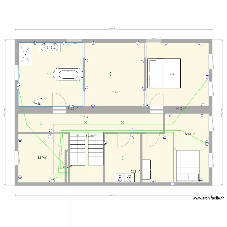 plan  r 1RG45. Plan de 