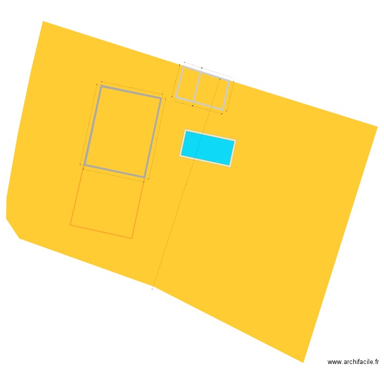 implantation. Plan de 0 pièce et 0 m2