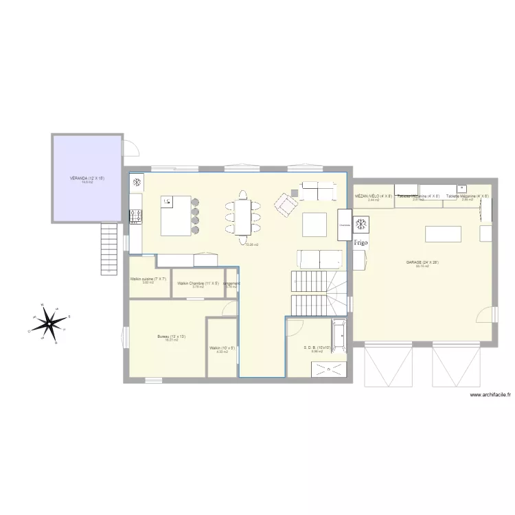 Maison Sainte Julienne 1. Plan de Maison Sainte Julienne 1. Plan de