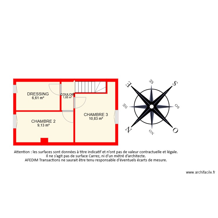 BI 7242 ETAGE 1. Plan de 0 pièce et 0 m2