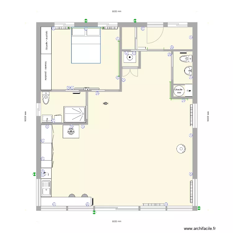 201104 CHALET &Eacute;LECTRICIT&Eacute; 01 . Plan de 